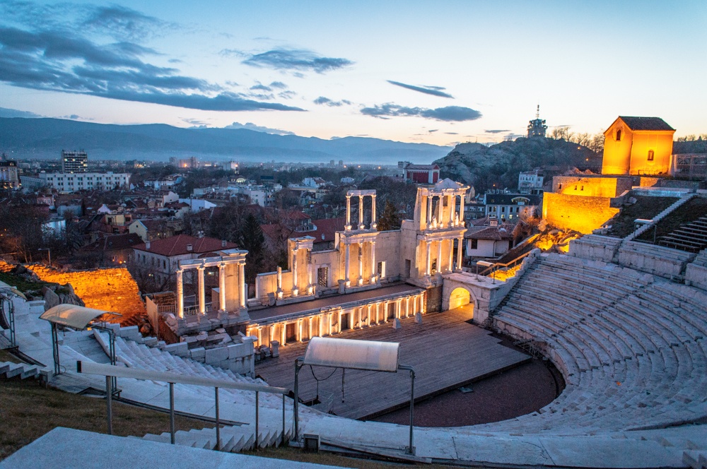 Das Amphitheater von Plovdiv (Bulgarien) - nur eines von vielen lohnenswerten Zielen im Balkan