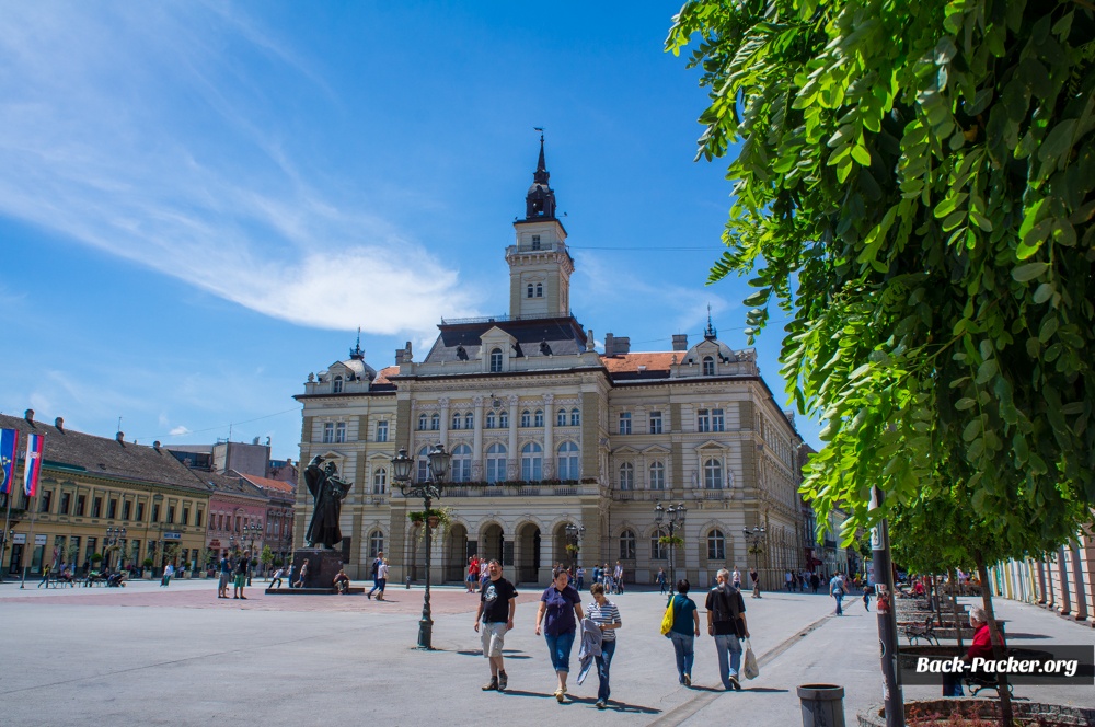 In Serbia you can also find some picturesque old towns like here in Novi Sad.