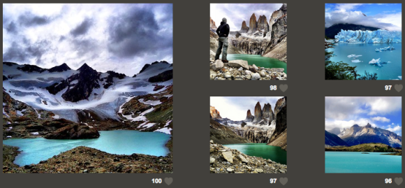 Most popular Instagram pictures are from Patagonia