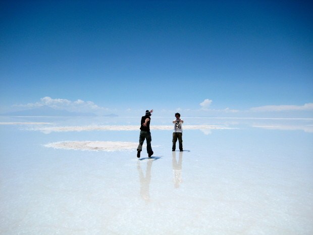The trip through Uyuni was great for amazing views and funny pics