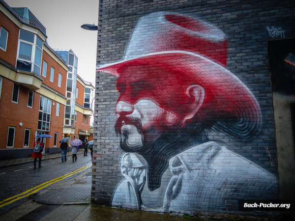 El Mac - der Cowboy mit dem Hut ist mittlerweile ein sehr beliebtes Photomotiv geworden