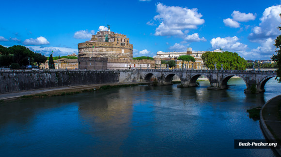 The Castel Sant'Angelo was once the tallest building in Rome