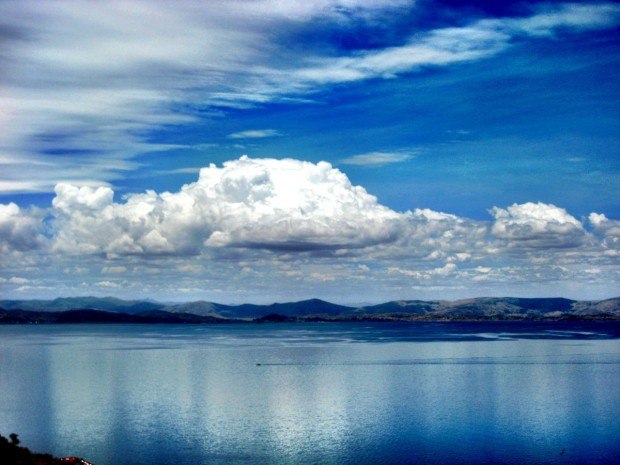 Titicaca Lake Clouds