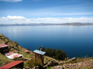 Titicaca Lake Taquile Island