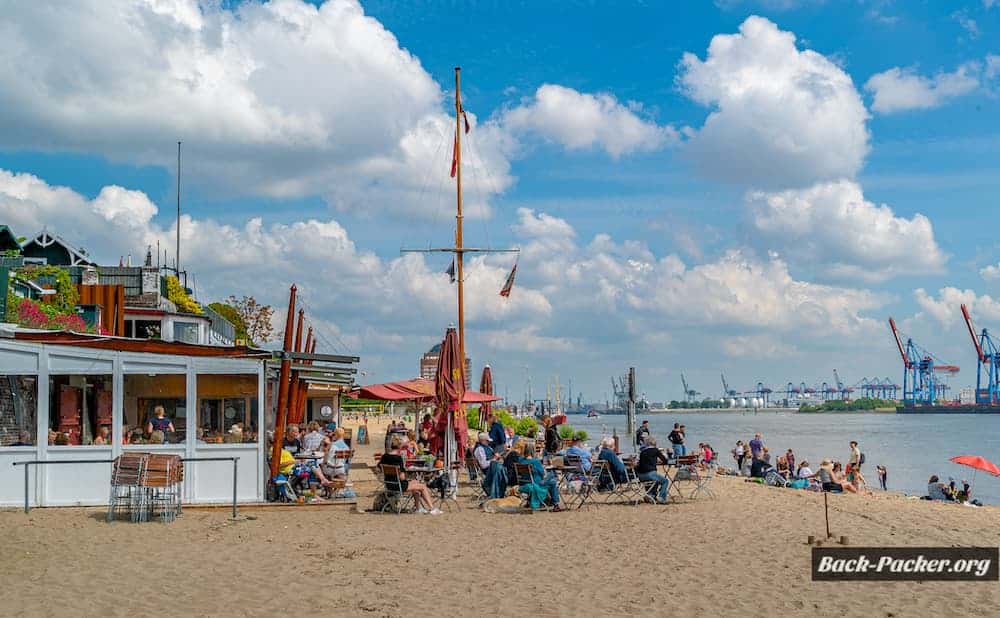 Strandperle - Beachlcub in Hamburg am Elbstrand