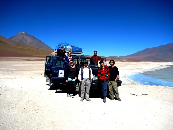 Our group was simply amazing - Portugal, Austria, Germany and our friendly driver/tourguide/cook from Bolivia