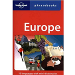 lonely planet phrase book europe