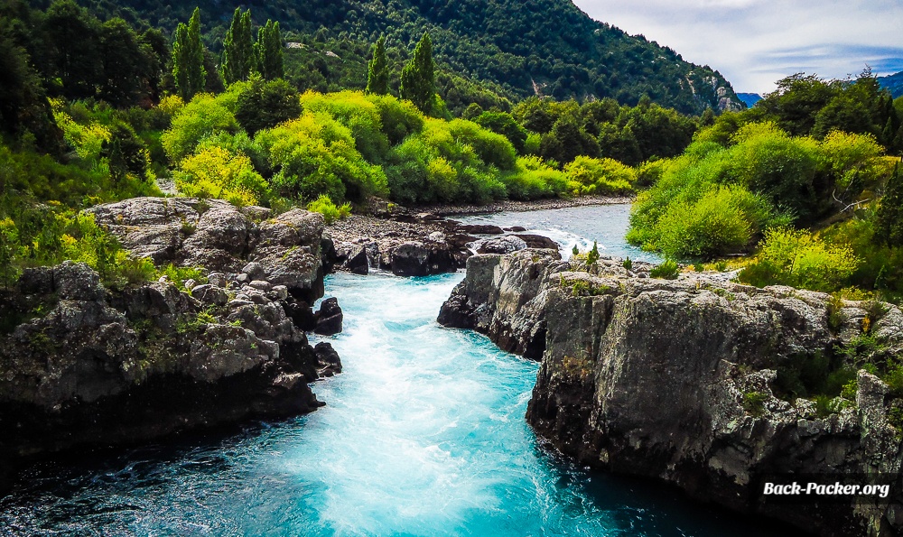 raging futaleufu river in chile