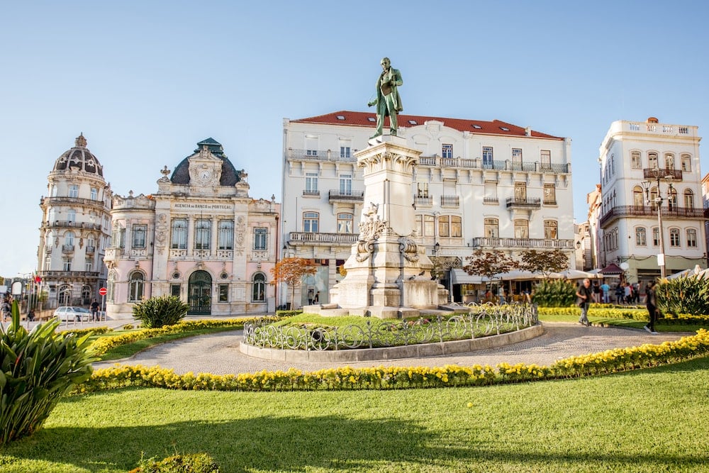 prachtvoller Platz im Zentrum der Altstadt von Coimbra