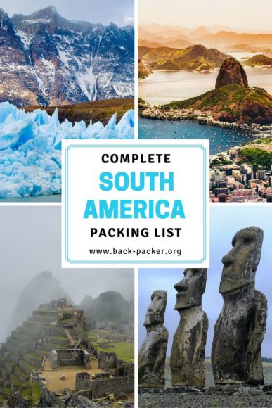 My Universal South America Packing List