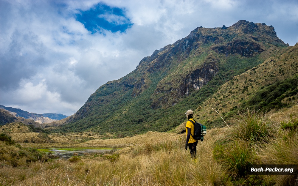 A great place to get away from it all: the national park Cayambe Coca