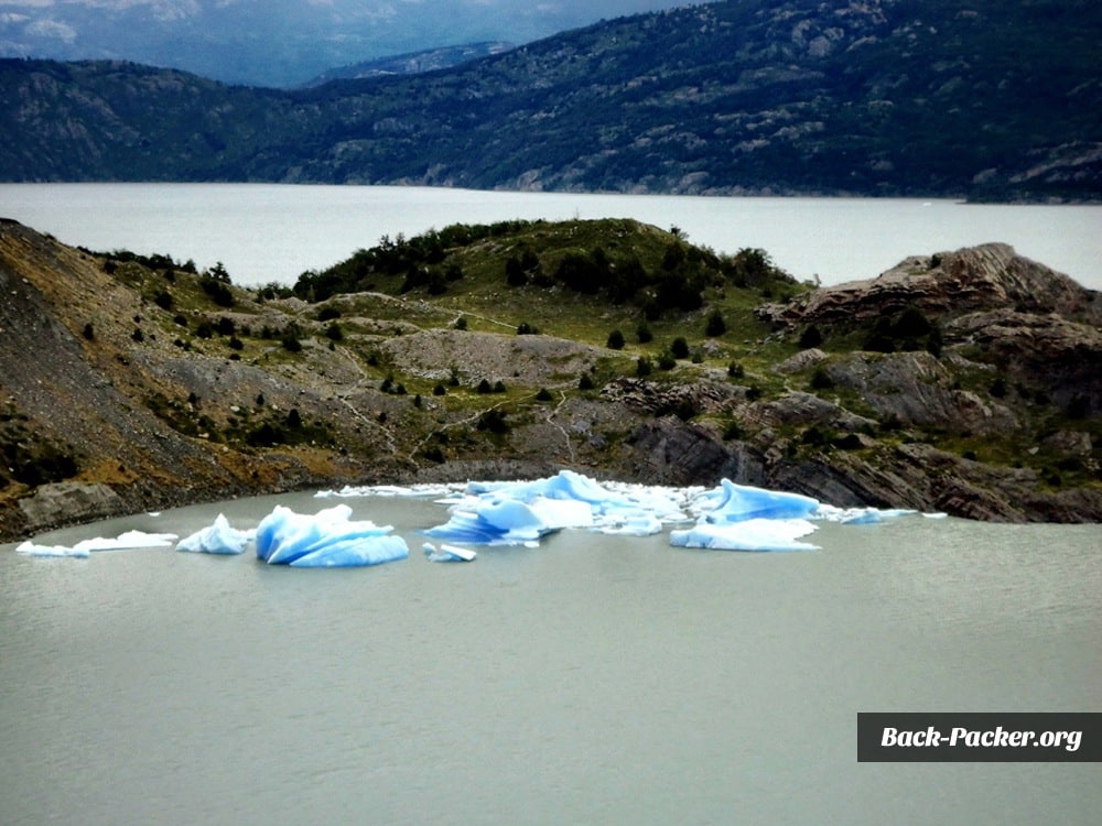 ..where you find massive icebergs floating in the water